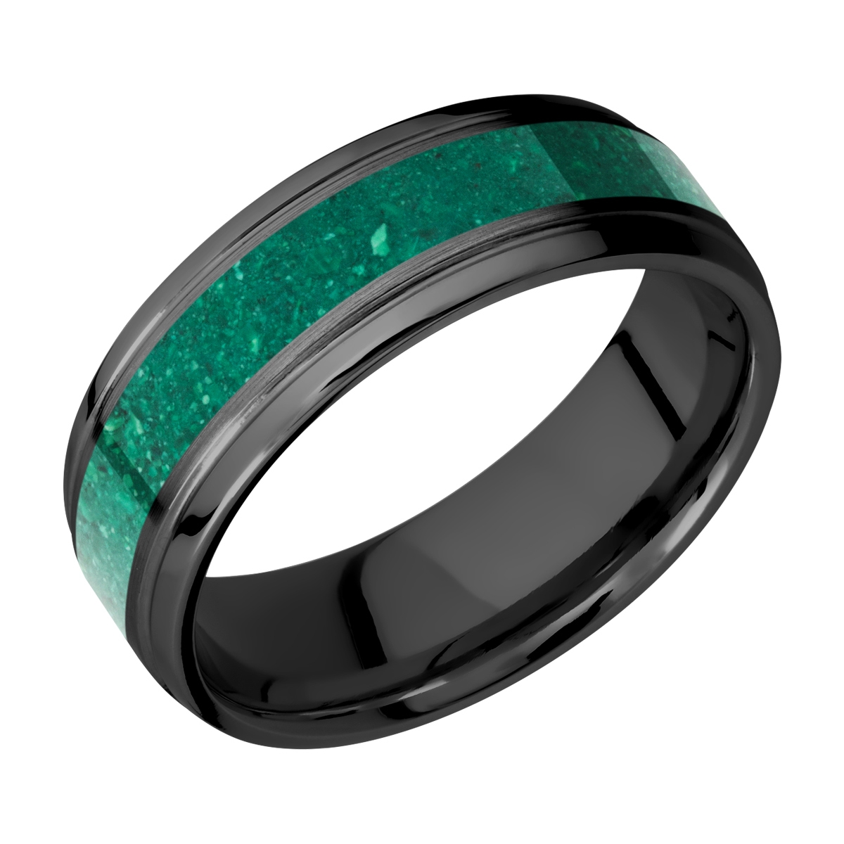 Lashbrook Z7B14(S)/MOSAIC Zirconium Wedding Ring or Band