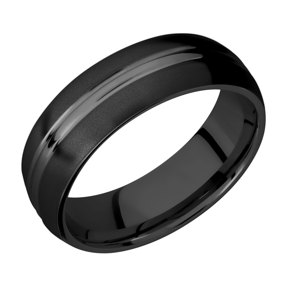 Lashbrook Z7DD Zirconium Wedding Ring or Band