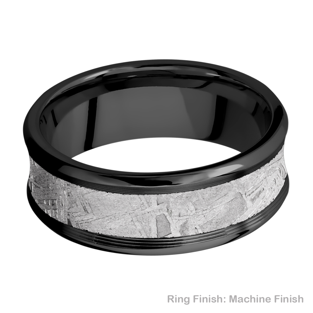 Lashbrook Z8CB15/Meteorite Zirconium Wedding Ring or Band Alternative View 6