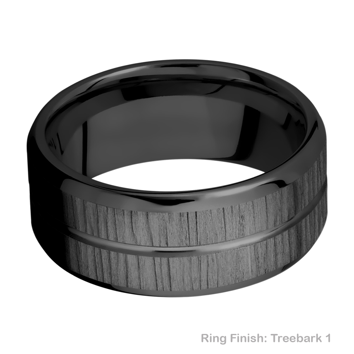 Lashbrook Z9B11U Zirconium Wedding Ring or Band Alternative View 9