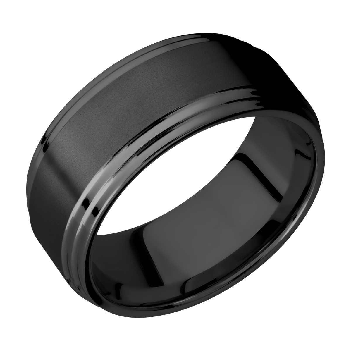 Lashbrook Z9F2S Zirconium Wedding Ring or Band