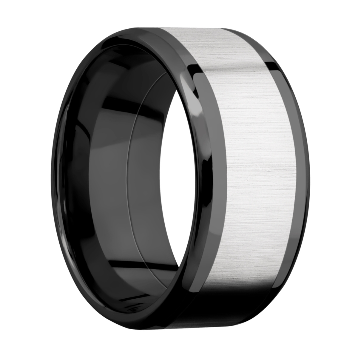 Lashbrook ZPF10B17(NS)/COBALT Zirconium Wedding Ring or Band