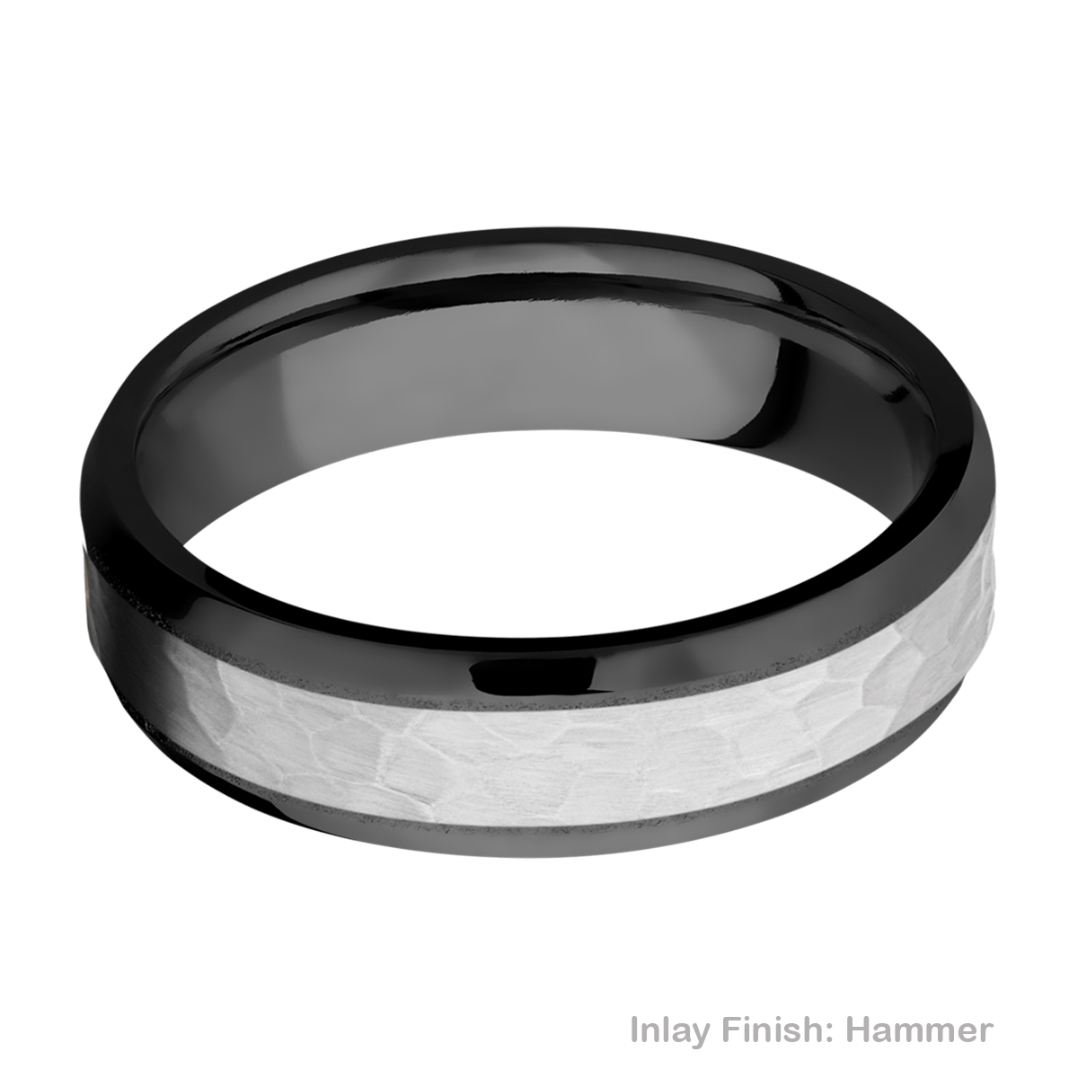 Lashbrook ZPF6B14(NS)/TITANIUM Zirconium Wedding Ring or Band