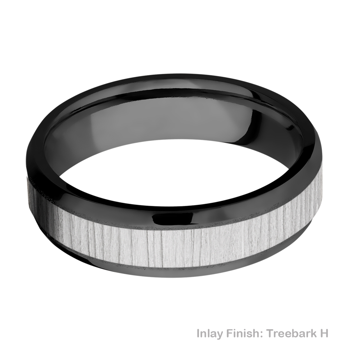 Lashbrook ZPF6B14(NS)/TITANIUM Zirconium Wedding Ring or Band Alternative View 12