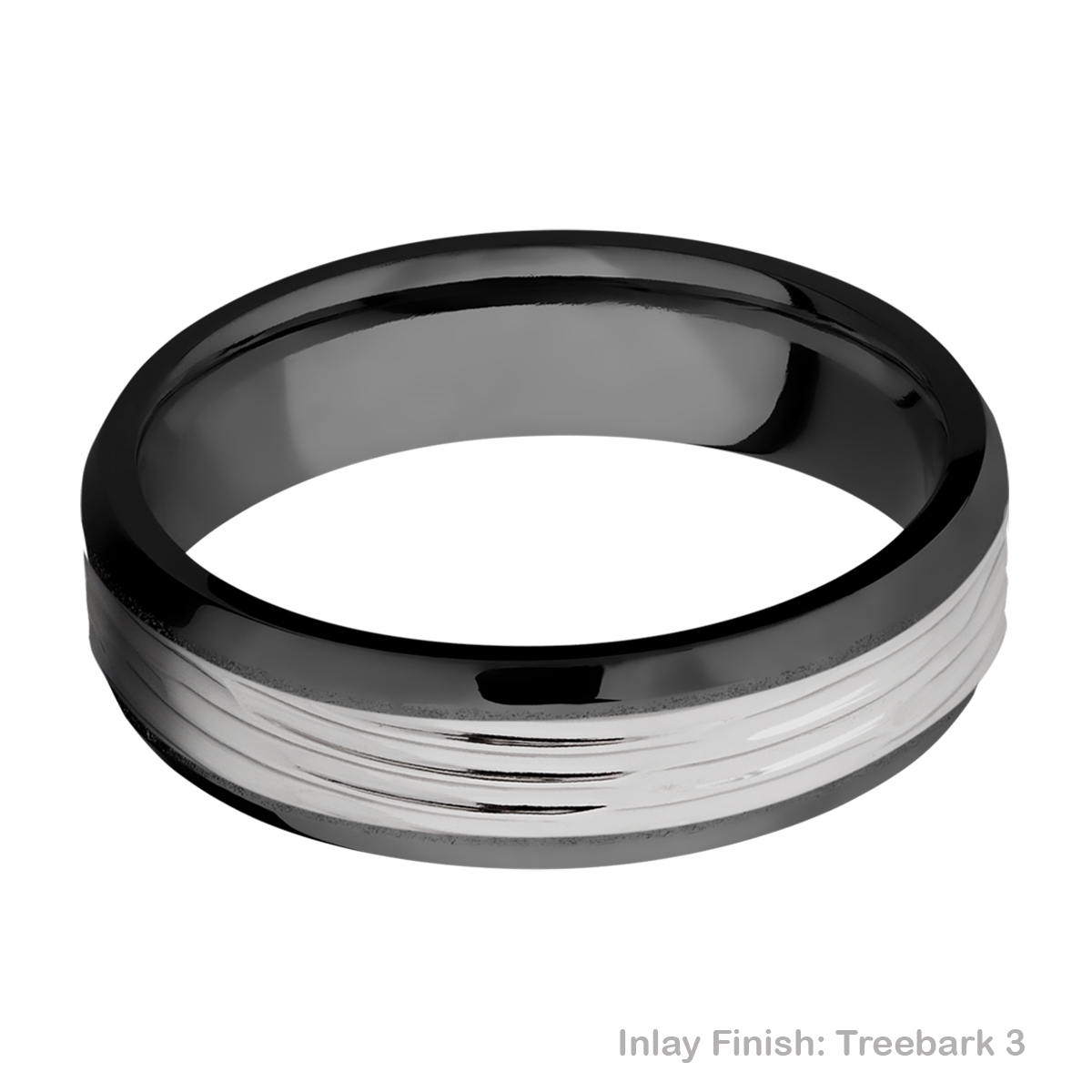 Lashbrook ZPF6B14(NS)/TITANIUM Zirconium Wedding Ring or Band Alternative View 13