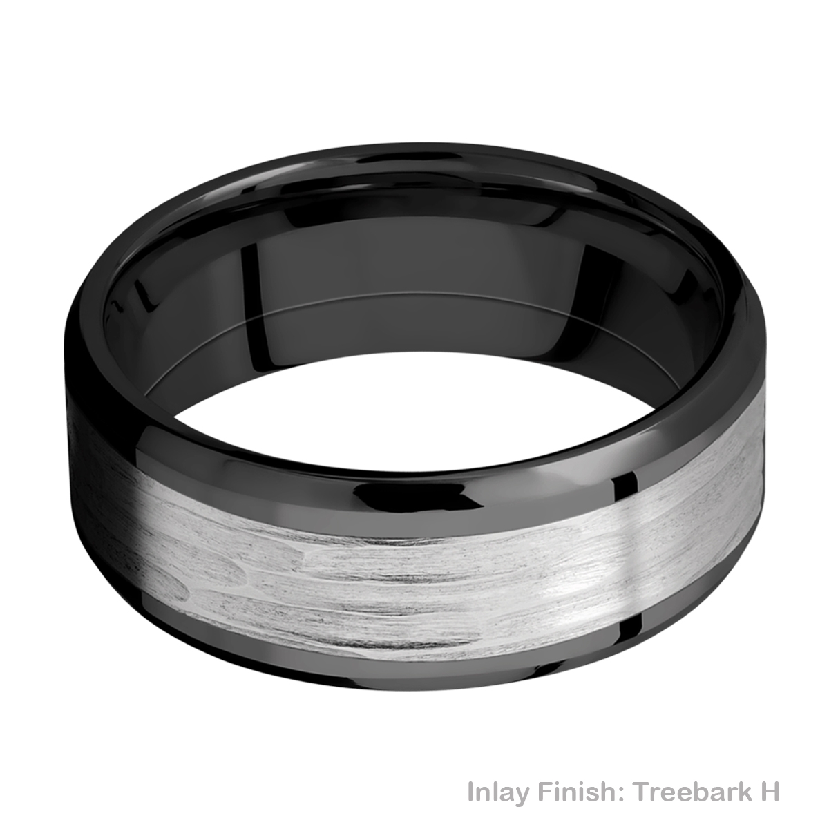 Lashbrook ZPF8B15(NS)/TITANIUM Zirconium Wedding Ring or Band Alternative View 11