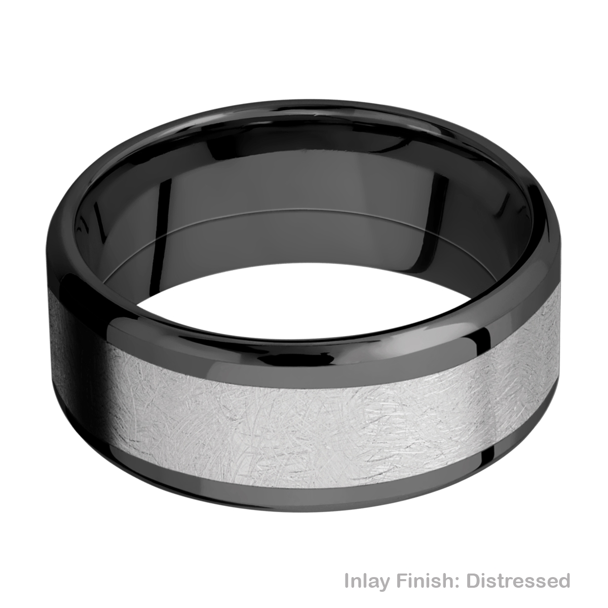 Lashbrook ZPF9B16(NS)/TITANIUM Zirconium Wedding Ring or Band
