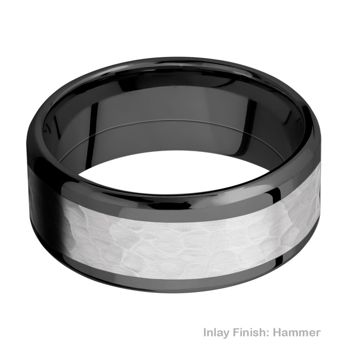 Lashbrook ZPF9B16(NS)/TITANIUM Zirconium Wedding Ring or Band Alternative View 10