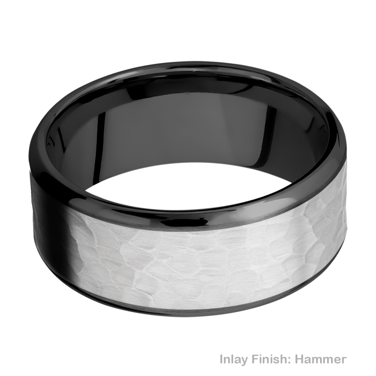 Lashbrook ZPF10B18(NS)/TITANIUM Zirconium Wedding Ring or Band