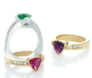 Colored Stone Rings1