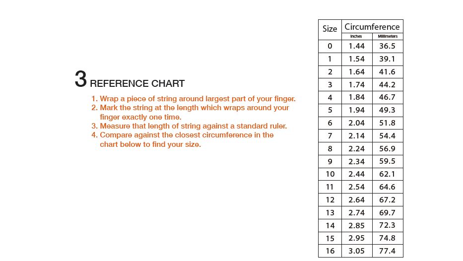 Ring Sizing guide 4