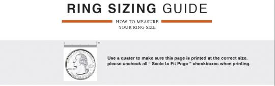 Ring Sizing guide 1